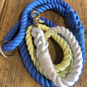 Rope lead – Cobalt Blue 1